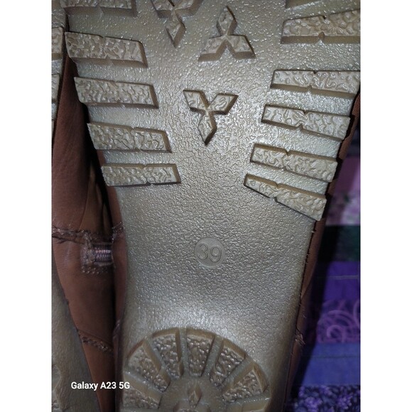 Romika Fiona Brown Slouch Ankle Boots Size 39 - Picture 9 of 11